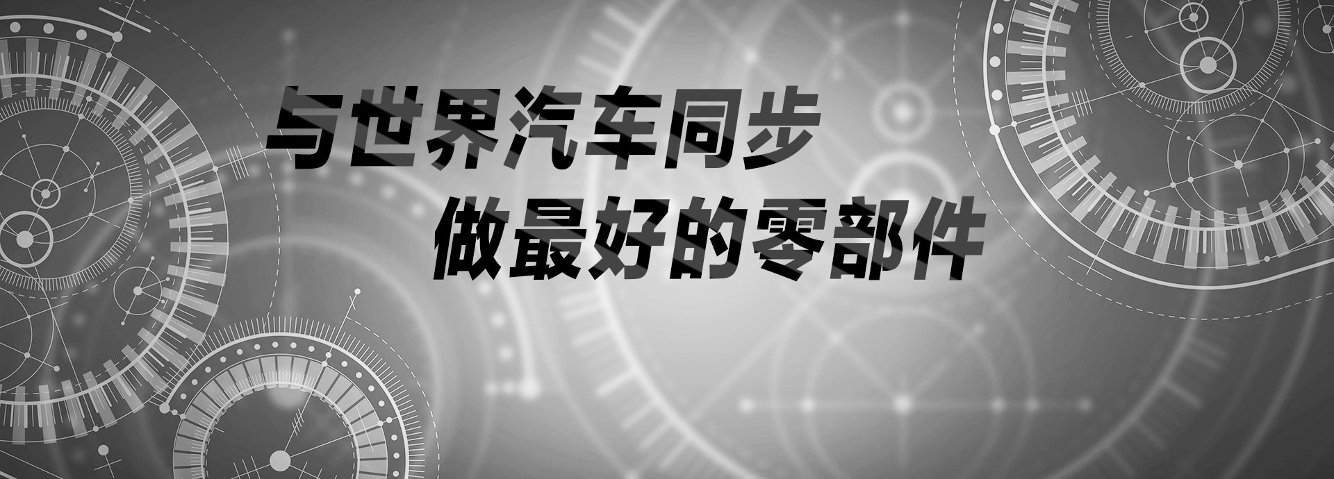 與世界汽車同步，做最好的零部件